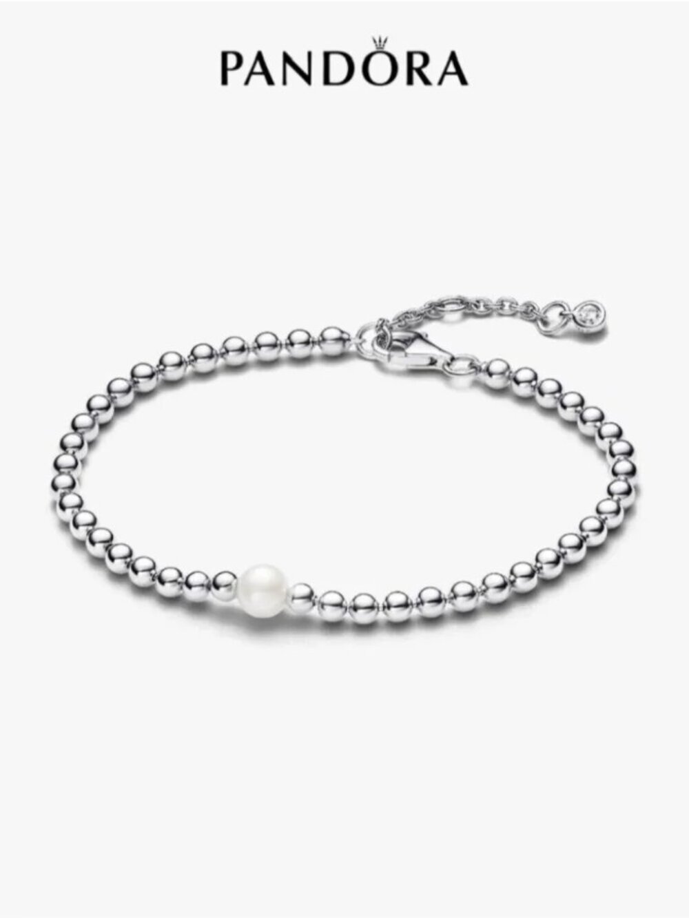 Pandora Treated Freshwater Cultured Pearl & Beads Bracelet